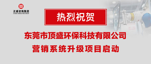 東莞市頂盛環(huán)?？萍加邢薰緺I(yíng)銷(xiāo)系統(tǒng)升級(jí)項(xiàng)目啟動(dòng)