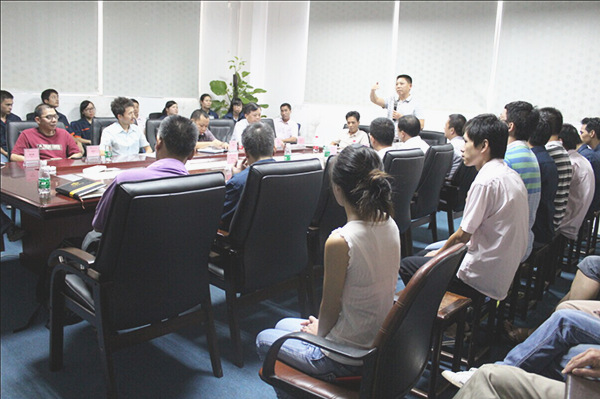 2014年9月30日，今泰管理升級誓師大會召開